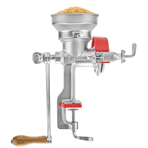 Manual Cast Iron Grain Mill 1200g with Low Hopper