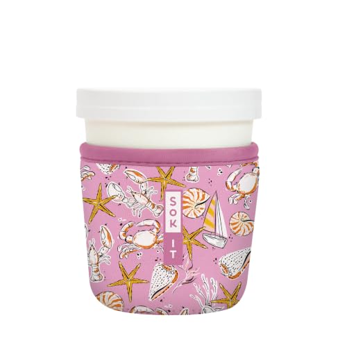IceCreamSok Insulated Neoprene Cover (Tidal Treasures / Fits Tapered Pints)