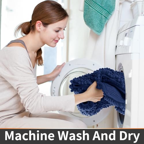 Toilet Rug U Shaped Washable 24x20 Inch