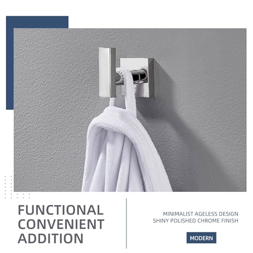 Bathroom Towel Hook (Polished Chrome)