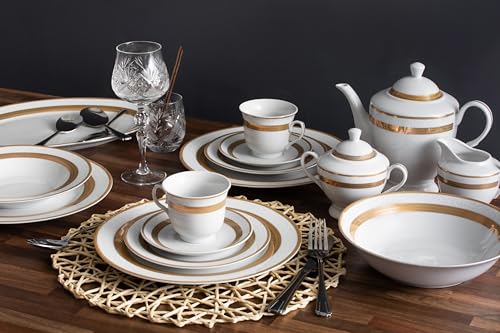 Porcelain Dinnerware Set for 8