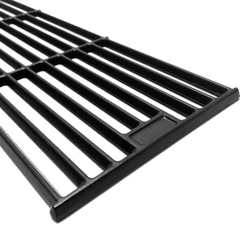 19-3/4" Cast Iron 4 Cooking Grates Replacement for Chargriller 2121, 2123, 2222, 2828, 3001, 3008, 3030, 3072, 3232, 3725, 4000, 4001, 4008, 4208, 5050, 5072, 5252, 9020 King Griller 3008, 5252 Grill (19 3/4" x 27")