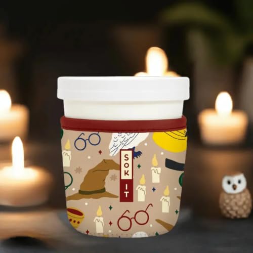 IceCreamSok Insulated Neoprene Cover (Horcrux / Fits Talenti 16oz Pints)
