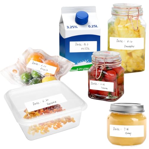 Removable Freezer Labels (2000-blank / 1” x 3”)
