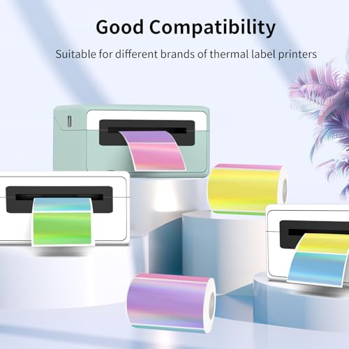 3x2 Inch Holographic Thermal Labels (Holographic- 5 Colors / 2*3 inch)
