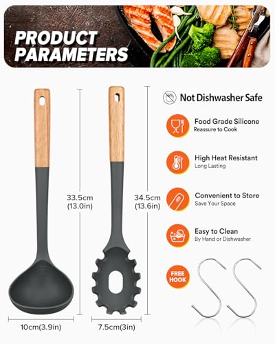 Kitchen Pasta Fork and Ladle Set (2 Count)