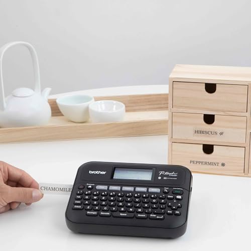 P-Touch PT-D460BT Business Expert Connected Label Maker | Connect and Create via Bluetooth® on TZe Label Tapes up to ~3/4 inch, White
