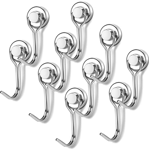 Swivel Swing Magnetic Hooks (10 Count)