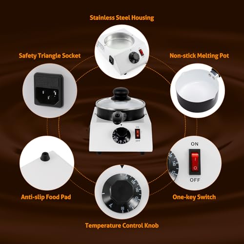Chocolate Melting Pot Chocolate Melter Chocolate Tempering Machine (Single Pot)
