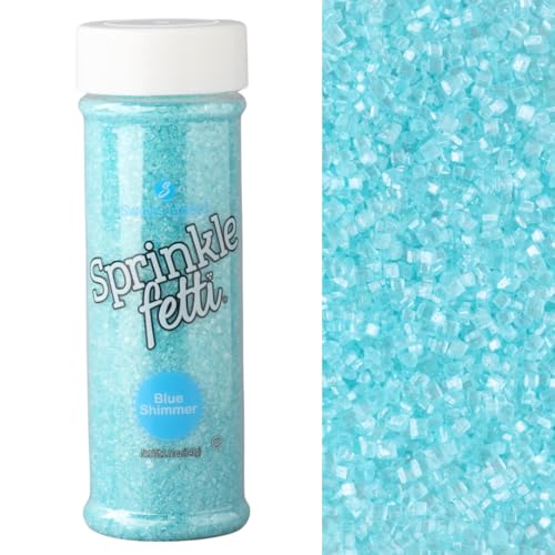 Sanding Sugar Crystals for Baking & Decorating (Light Blue)