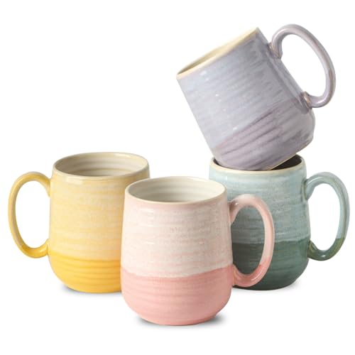 Coffee Mugs Set of 4 (Multicolor / Set of 4)