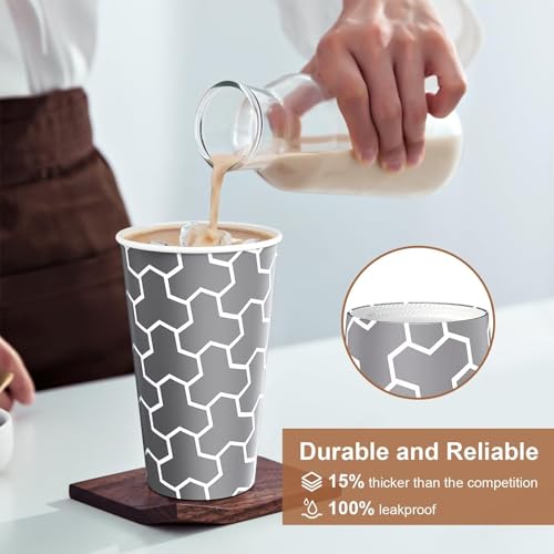 16 oz Paper Cups 180 Pack (16oz-180)