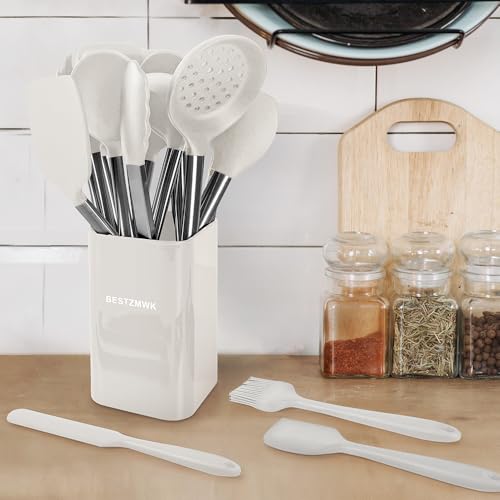 Kitchen Utensil Set (Cream White)