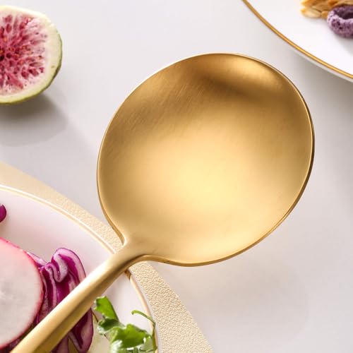 Gold Salad Serving Utensils (Gold)
