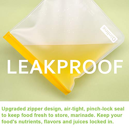 Reusable Food Storage Bags (Multicolor)