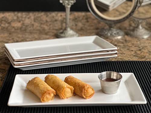 12 Inch Ceramic Serving Platters (Set of 4)