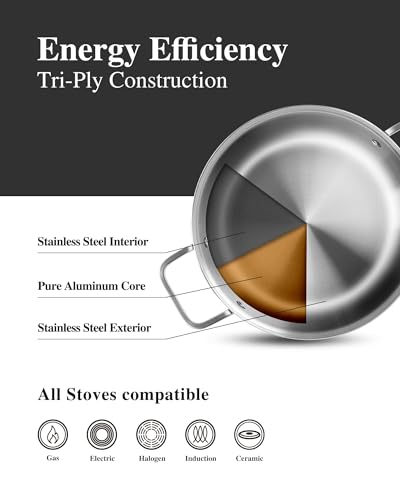 Stainless Steel Cookware Set (Stainless Steel)