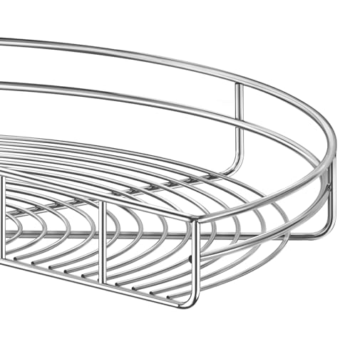 Kidney Shape 32" Corner Cabinet Lazy Susan