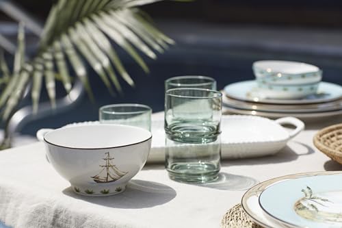897270 British Colonial Tradewind Rice Bowls (Rice Bowls, Set of 4)
