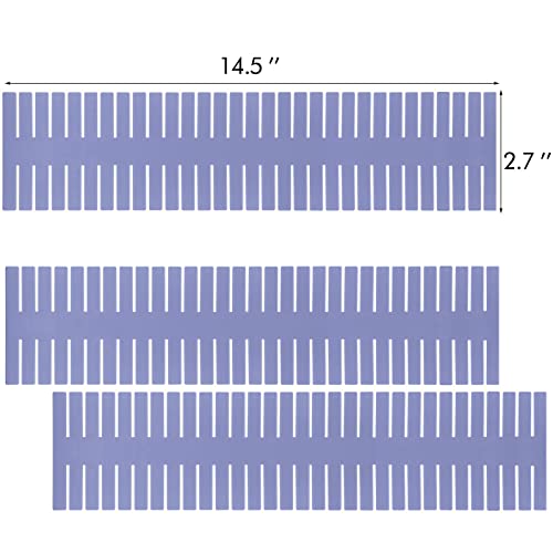 40Pcs Grid Drawer Dividers (Blue)