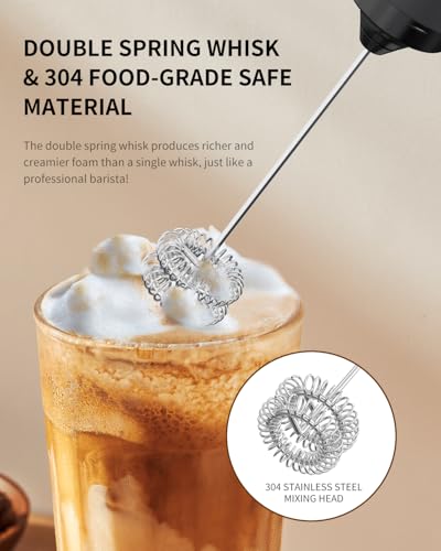 Rechargeable Milk Frother Handheld
