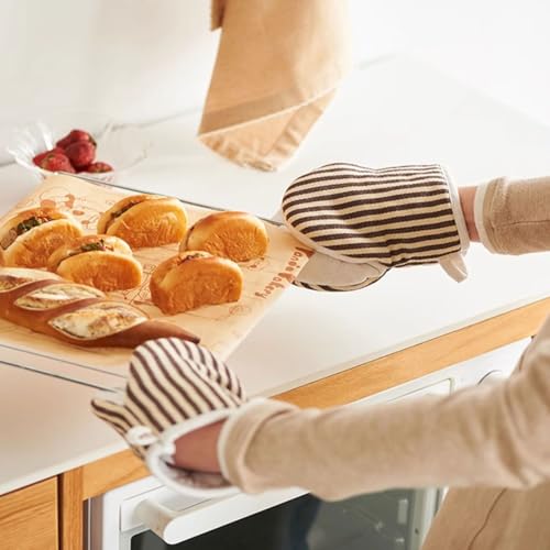 1 Pair Mini Oven Mitts (Khaki)