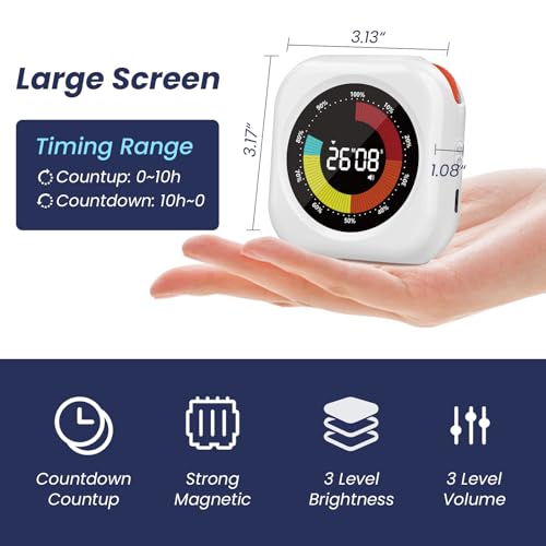 Visual Timer for Kids (2pcs Rgb)