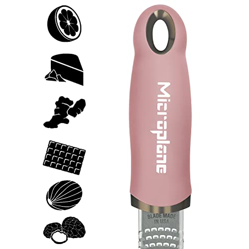 Zester Grater in Dusty Rose for Citrus Fruits (2.5397 Ounce)