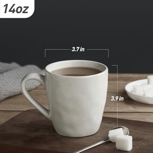 Mars Coffee Mug Set of 4 (4pcs / Mars-White)