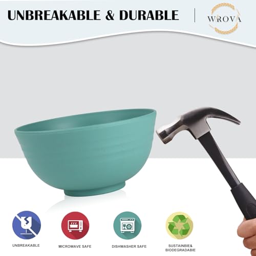 26 oz Wheat Straw Bowls (26 oz / Yellow,Orange,Blue,Green,Beige,Navy Blue)