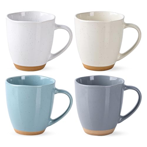 12oz Coffee Mugs (Multicolor / Set of 4)