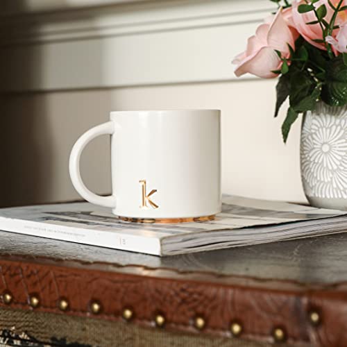 Ceramic Coffee Mug (gold-k)