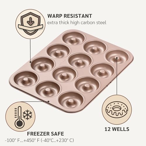 12 Well Donut Pan Nonstick (Donut Pan)