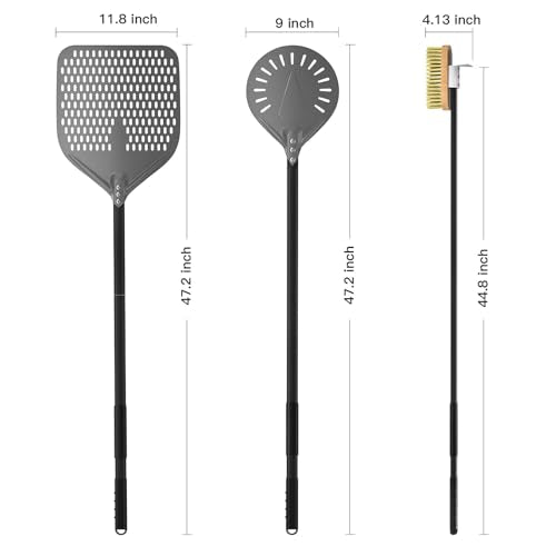 3 Piece Pizza Peel Set (3-Piece Set)