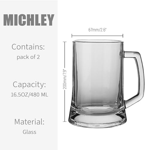 Beer Mug Set of 2 (Beer Mug / 2 Count)