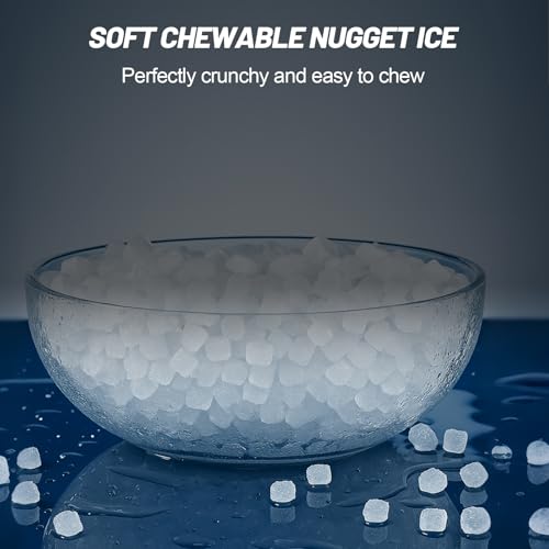 Nugget Ice Maker Machine (Stainless Steel)