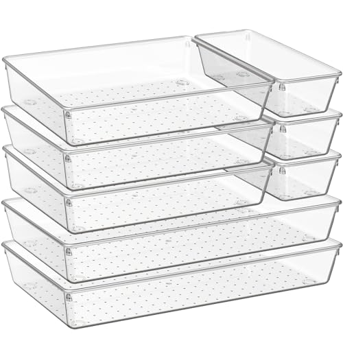 8 Pack Drawer Organizer for Kitchen Gadgets (8 Count)