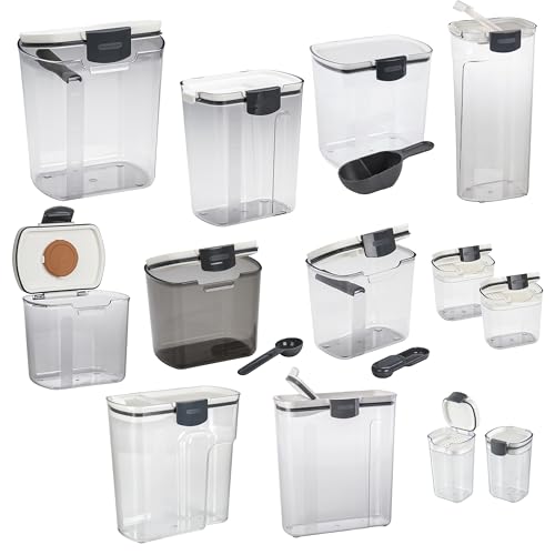 ProKeeper Baker's Airtight Kitchen Storage Canister Container Set for Flour