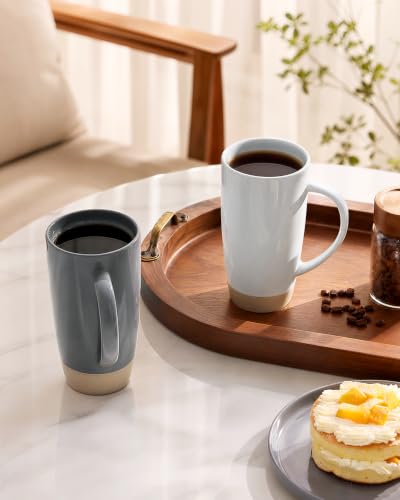 Milkyway Coffee Mugs (Milkyway-Light Gray and Dark Gray / 2pcs)