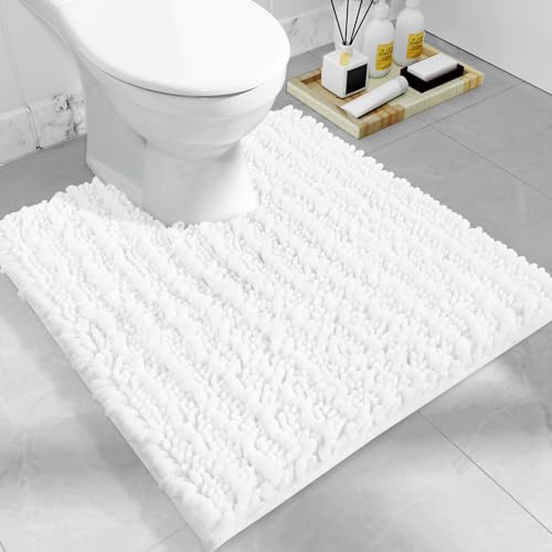 Toilet Rug U Shaped Washable 24x24 Inch