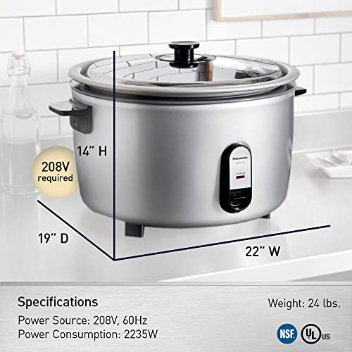 Commercial Electric Rice Cooker (40 Cup / 208V)