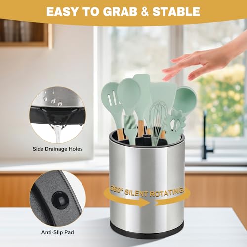2Pack Kitchen Utensil Holder Set