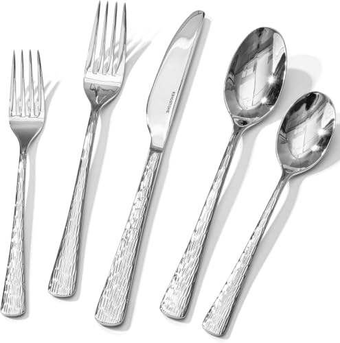 30 Pcs Silverware Set 18 (30-Piece / Silver)