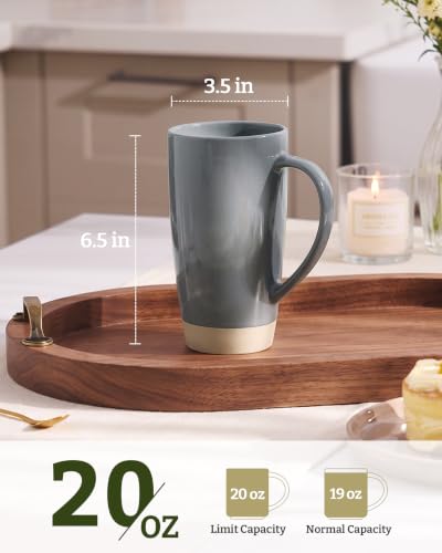 Milkyway Coffee Mugs (Milkyway-White and Dark Gray / 4pcs)