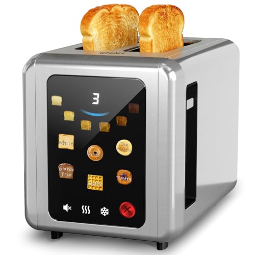Full Touch Screen Toaster 2 Slice (silver)