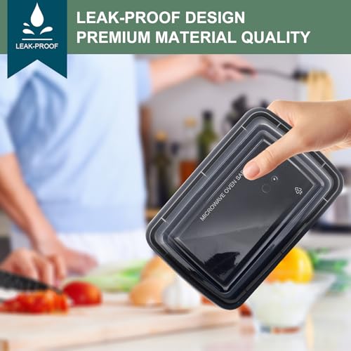 Meal Prep Containers Reusable 50 Pack (28oz50pack)