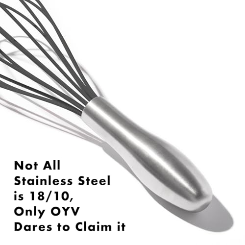 10 Inch Black Silicone Whisk (10 inch black)