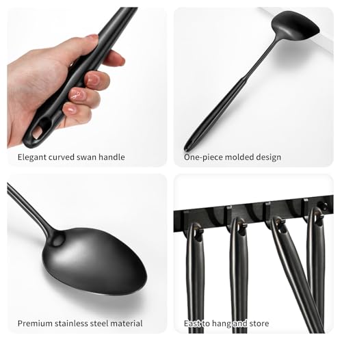 304 Stainless Steel Cooking Utensils (6 Count)
