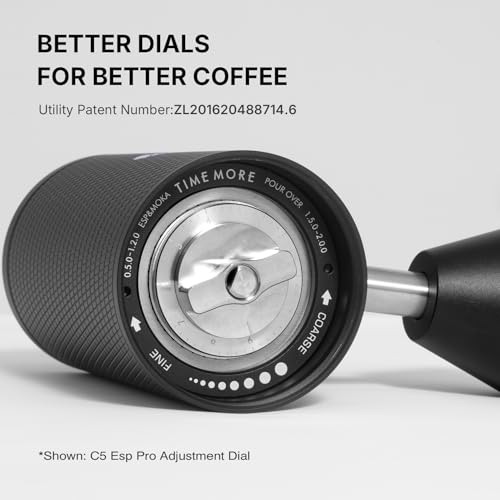 C5 ESP Pro Manual Coffee Grinder with S2C (Black / Chestnut C5 ESP)