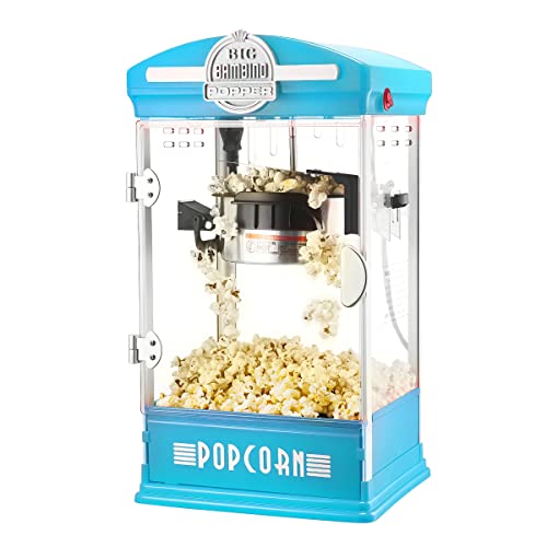 Popcorn Big Bambino 4oz Popcorn Machine (Blue)